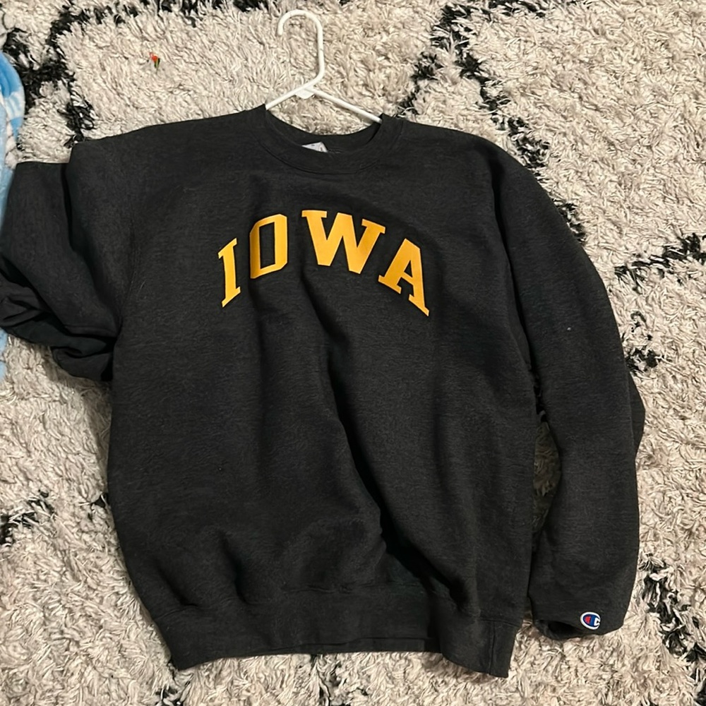 University of Iowa crew neck (champion)